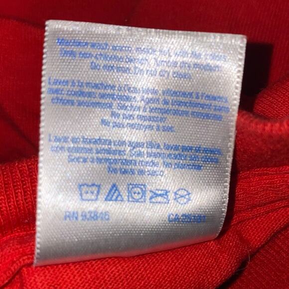 Vintage Cleveland Indians MLB Baseball Crew Neck short sleeve red t-shirt XL - Picture 6 of 6